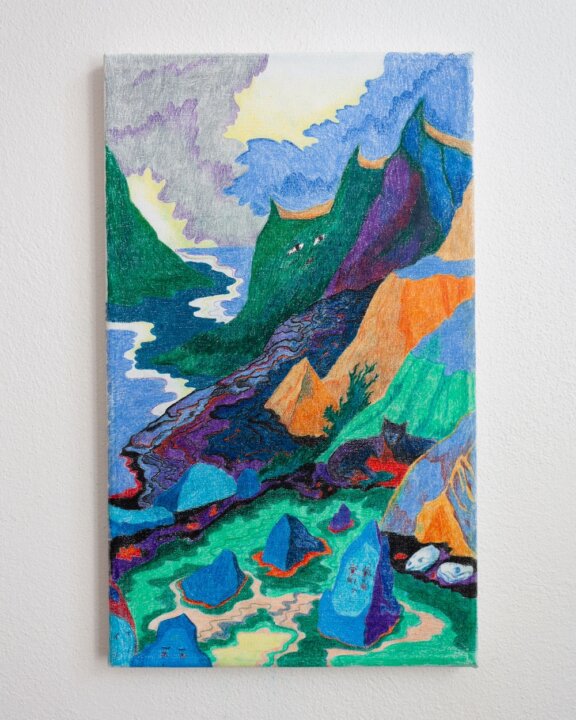 Vernisáž výstavy | Barbora Šaroun Šemberová: Prapor lásky