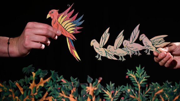 Loutky v&nbsp;nemocnici: Papoušek & Jdu ven!