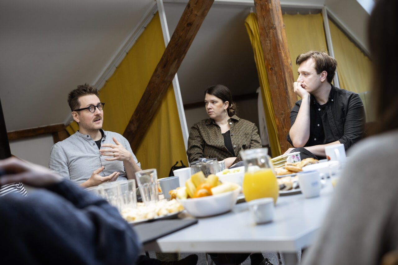 Rozhovor s tvůrci inscenace Prokletí<br/>Petrem Erbesem a Borisem Jedinákem Rozhovor s tvůrci inscenace Prokletí<br/>Petrem Erbesem a Borisem Jedinákem