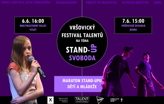 Vršovický festival talentů 2026: STAND-UP